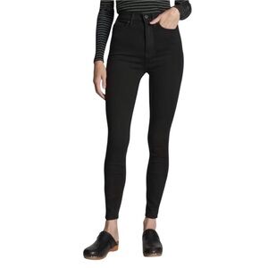 EVERLANE Black High Rise Skinny Jeans Size 28 Ankle